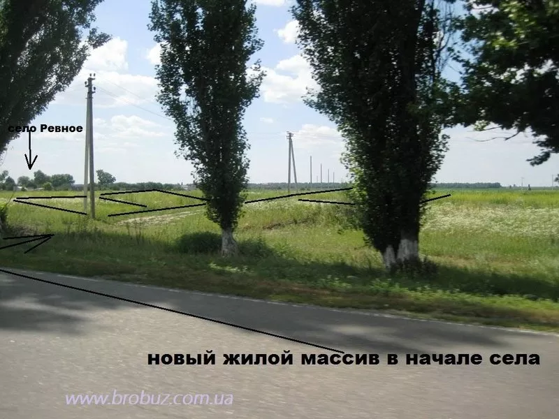 Продам участок 10 соток в селе Ревне Бориспольского района.