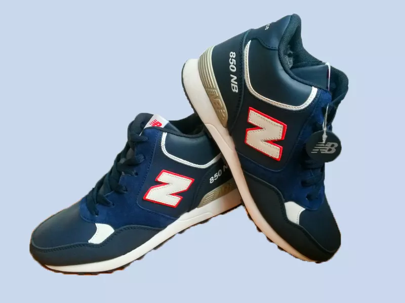 New Balance 850 мужские зимние кроссовки,  41, 42, 43, 44р. кожа,  нубук,  замш. 2