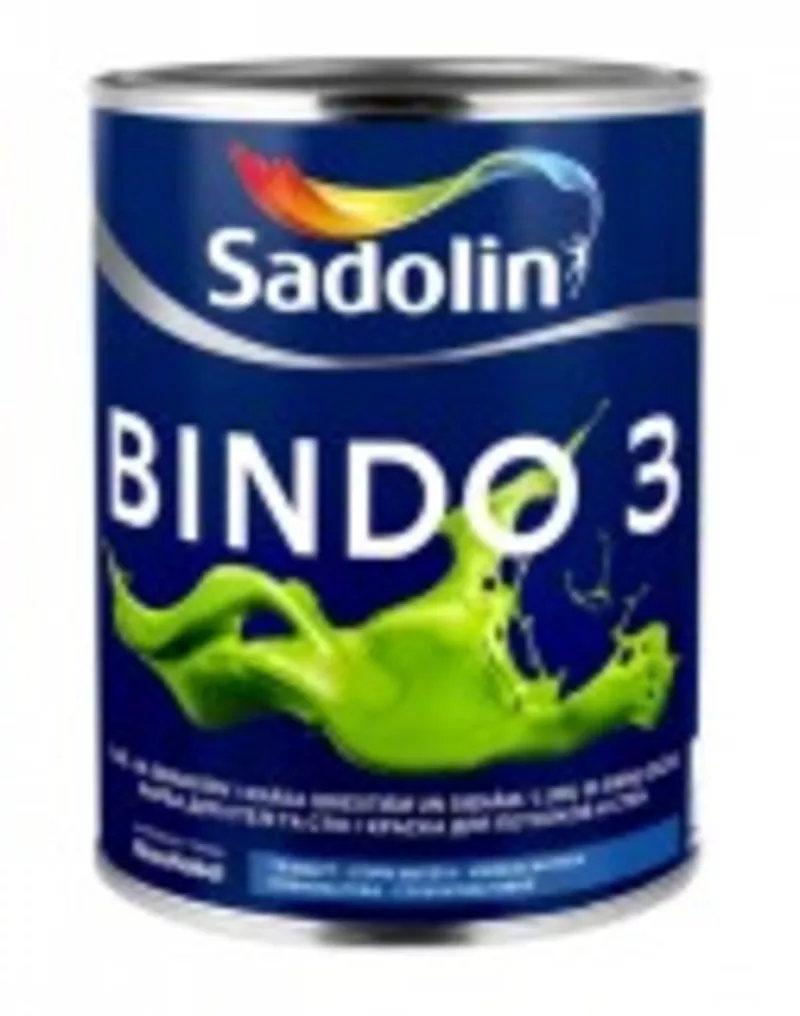 Краска для стен SADOLIN BINDO 3 10л/2344грн-качественно, недорого т. 067 508 53 44