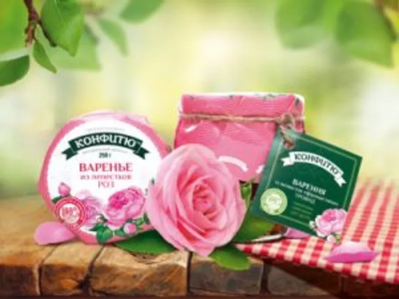 Варенье из лепестков роз, 250г.