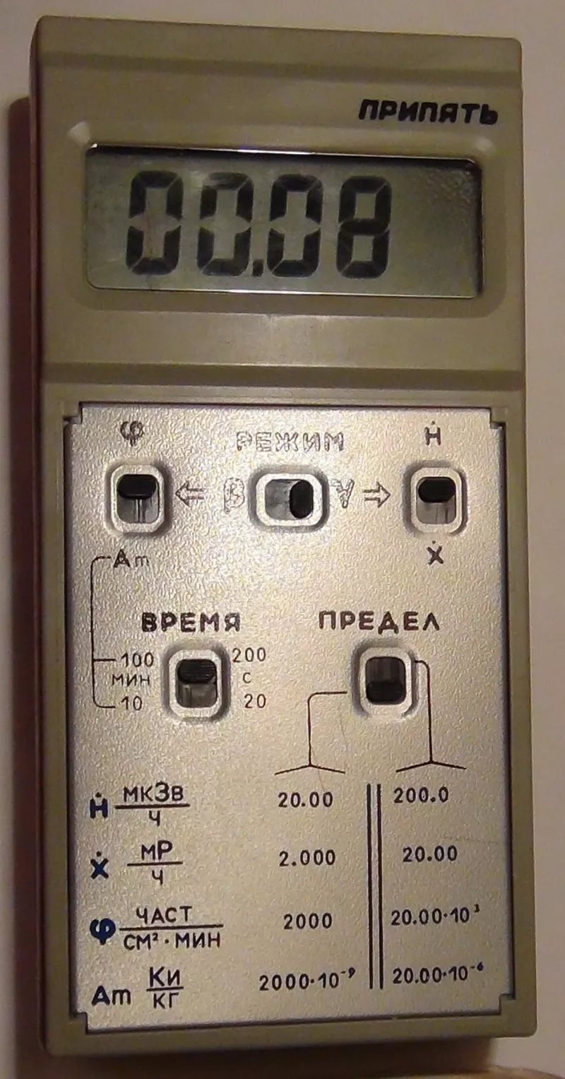    Продам дозиметр радиометр Припять (полный комплект,  с хранения)