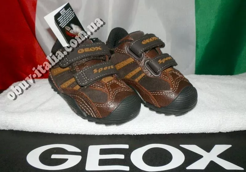 Кроссовки детские кожаные фирмы Geox оригинал из Италии﻿﻿﻿ 2