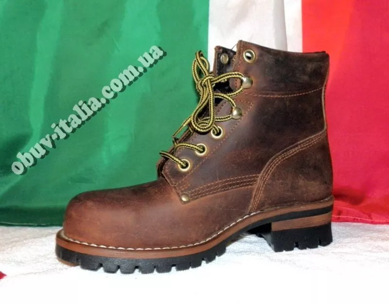 Ботинки детские кожаные Stone Police производство Италия 2