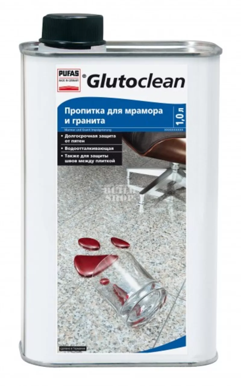 Пропитка для мрамора и гранита Glutoclean Pufas