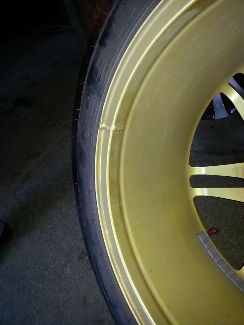 ОБМЕН Комплект дисков Kosei Gold K1 Gold R17 5x114.3 8jj et45   РЕЗИНА 5