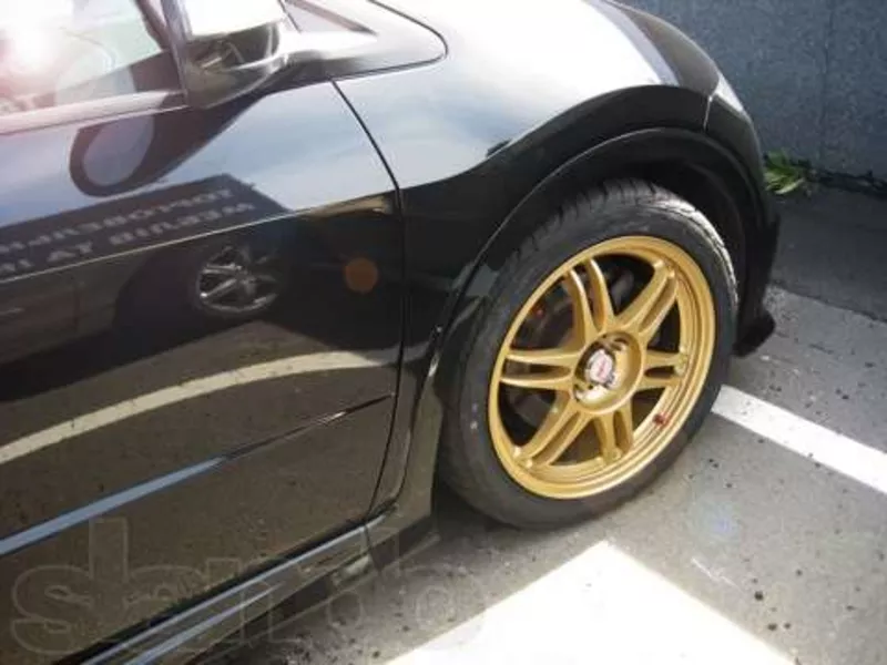 ОБМЕН Комплект дисков Kosei Gold K1 Gold R17 5x114.3 8jj et45   РЕЗИНА