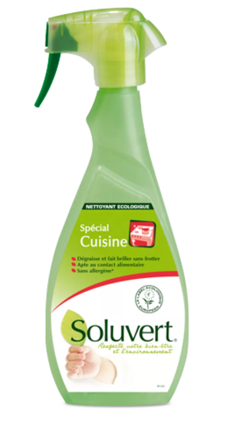 Экологическое обезжиривающее средство для кухни Soluvert
