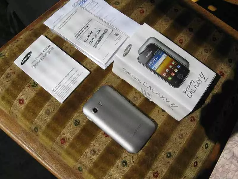 Смартфон Samsung Galaxy Y S5360 Metallic Gray бу 2