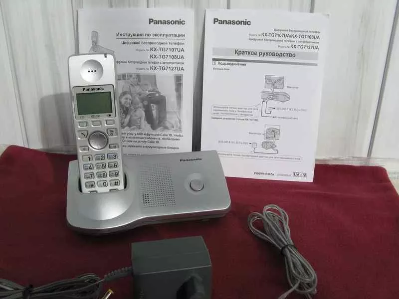 Радиотелефон Panasonic DECT TG7107UA бу