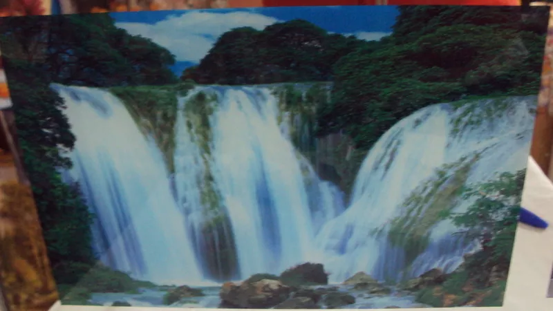Картина водопад музыкальная с имитации движущегося водопада 5