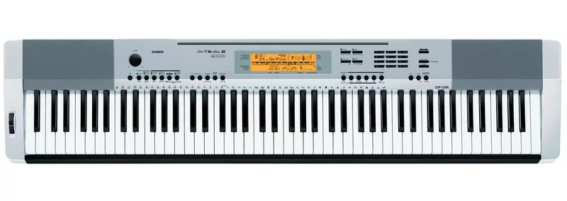  Компактное пианино CASIO CDP-230RSR для учебы в музыкальной школе