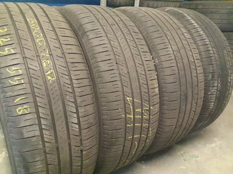 Продам шины бу 18 225/55 Goodyear 4 шт.