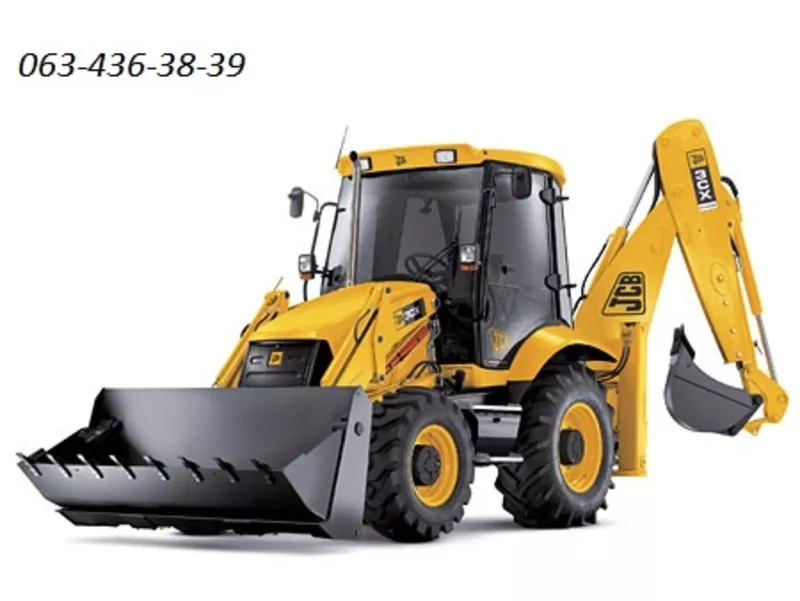 Услуги экскаватора jcb 3cx. Аренда экскаватора jcb 3cx.