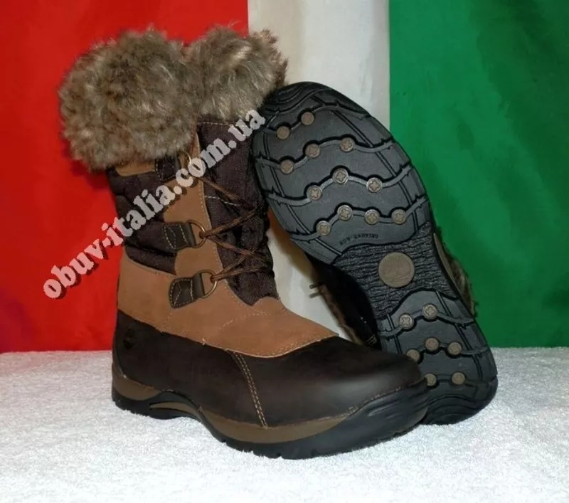 ﻿Ботинки женские зимние кожаные Timberland оригинал 