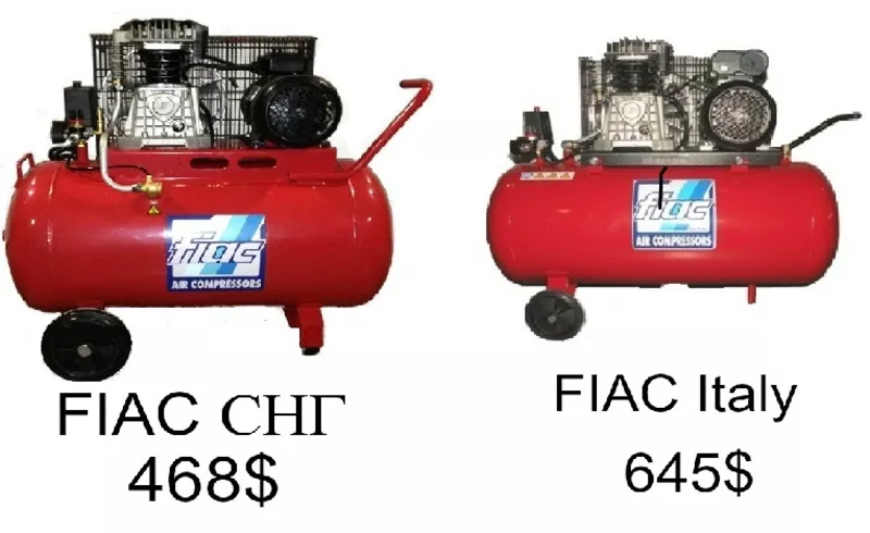 Продаю компрессор Fiac поршневой с ременным приводом АВ 100/360/220