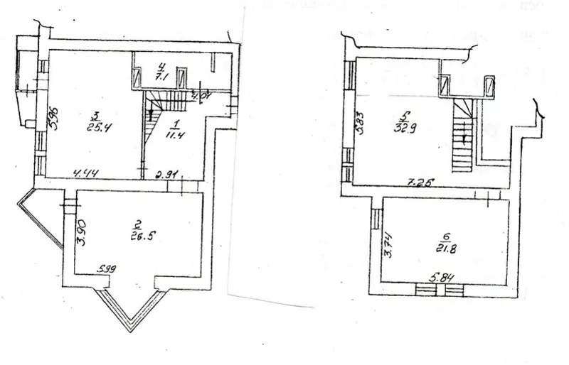 3 комнаты,  130м2/90/25 ул.Мильчакова д.8 Днепровский 14