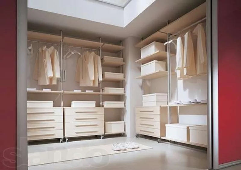 Изготовление гардеробных комнат по индивидуальным заказам 5