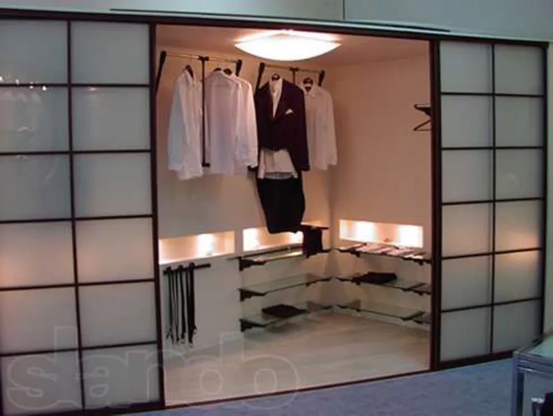 Изготовление гардеробных комнат по индивидуальным заказам 9