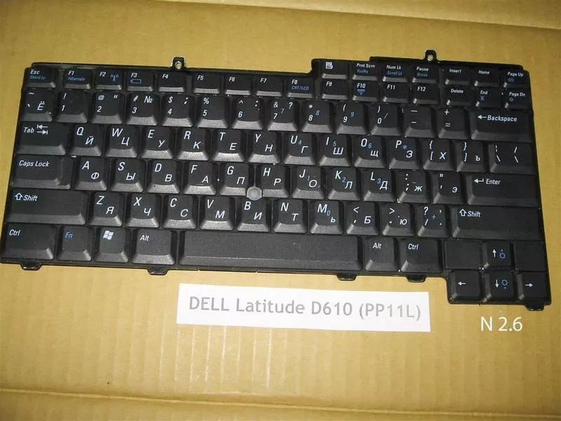  Клавиатура для ноутбука  Dell Latitude D610, 