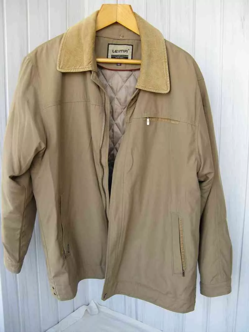 Куртка демисезонная мужская со съёмной подкладкой р.50-52
