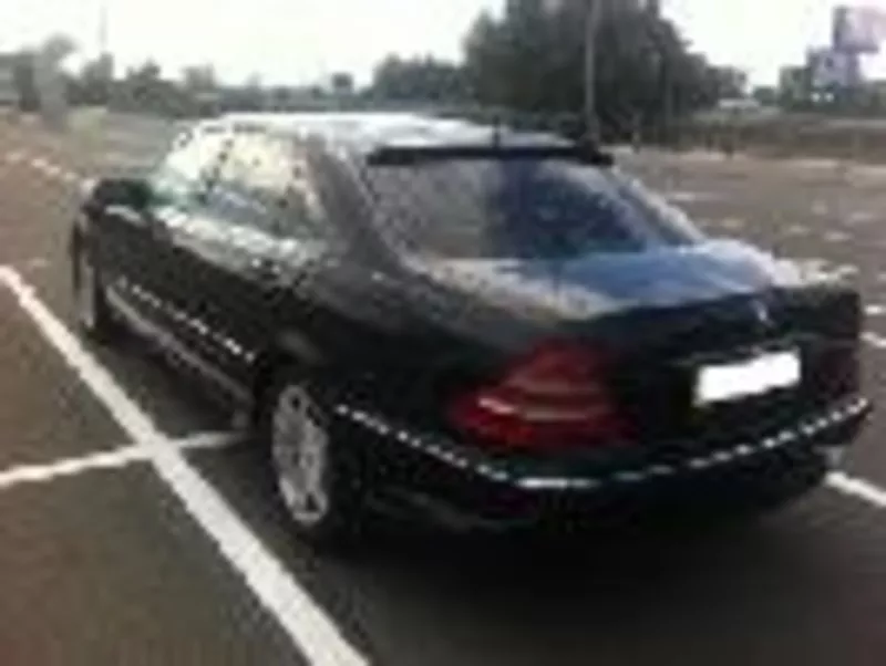 Бронированный  MERCEDES S500 W220 B-6 1999 4