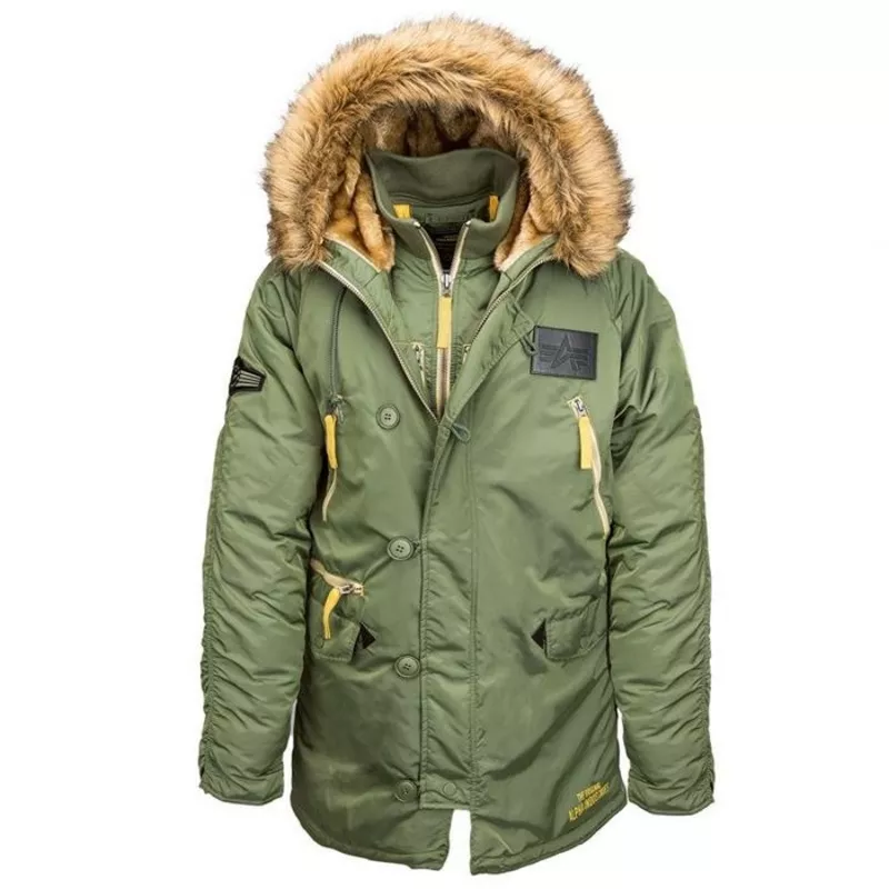 Новая модель куртки Аляска от Американской фирмы Alpha Industries USA 2