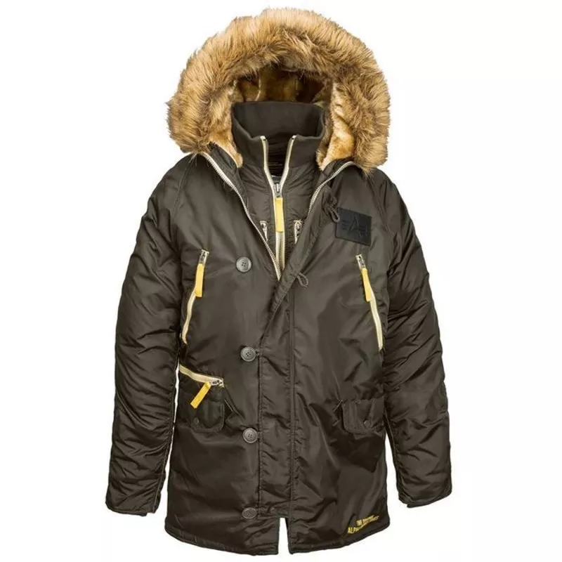 Новая модель куртки Аляска от Американской фирмы Alpha Industries USA 3