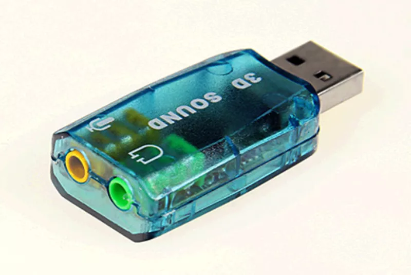 USB звуковая карта 5.1 3D USB-SoundCard 2.0 2