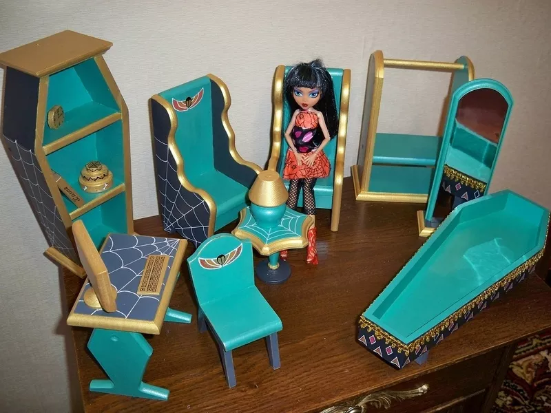 Monster High. Домики и наборы мебели для кукол Монстер Хай. 4