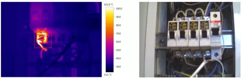 Тепловизионная съемка объектов (Термография,  Тепловизор) 3