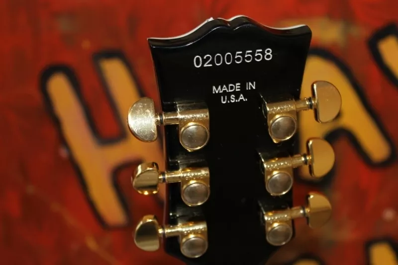 Электрогитара Gibson Les Paul Custom Ebony 2