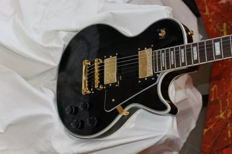 Электрогитара Gibson Les Paul Custom Ebony 6