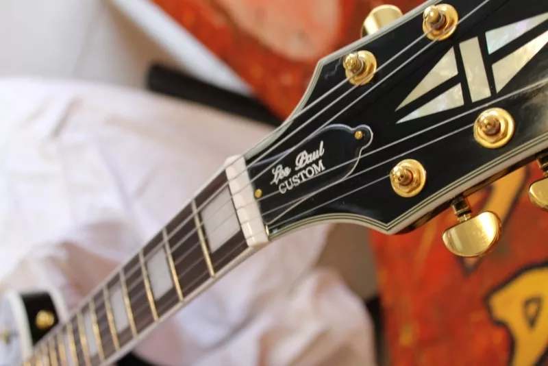 Электрогитара Gibson Les Paul Custom Ebony 7