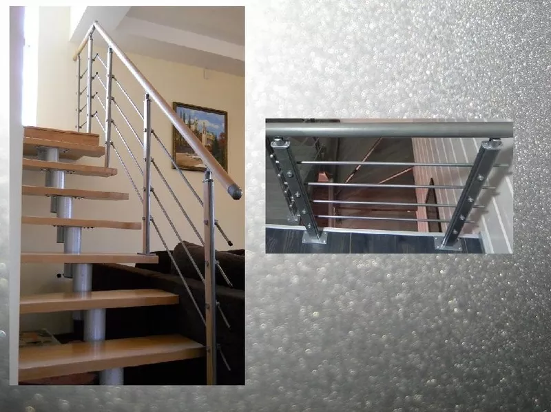 Комплектующие для модульных лестниц от производителя