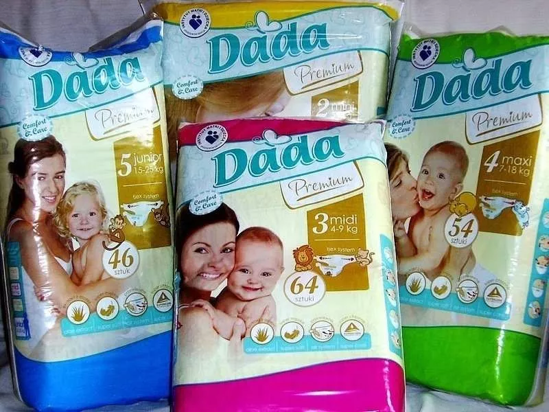 Подгузники Дада (Dada) - аналог Pampers Active Baby 2