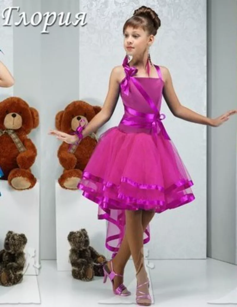 Прокат детских нарядных платьев, 2015г