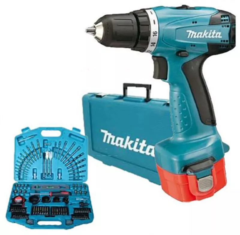 Аккумуляторная дрель-шуруповерт Makita 6271DWAE