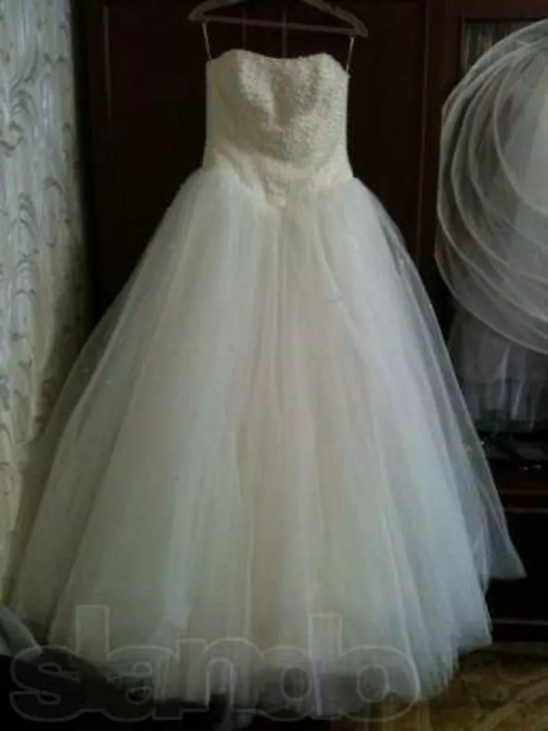 Срочно! Продам красивое свадебное платье! 7