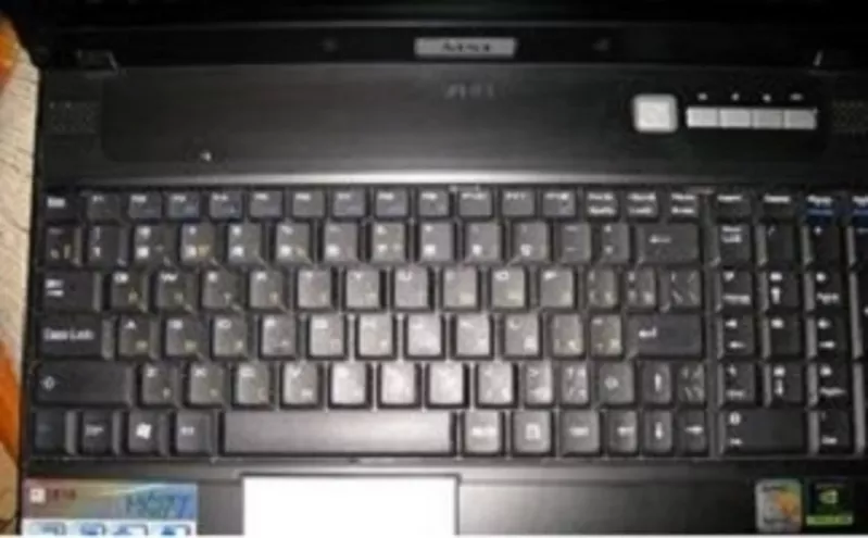 Клавиатура от  ноутбука  MSI  M677
