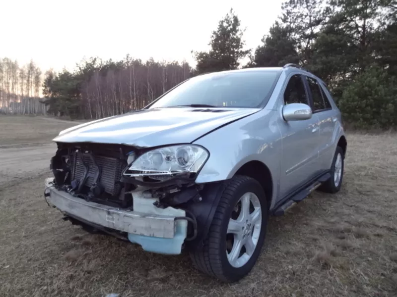 Разборка запчасти бу mercedes ML W164