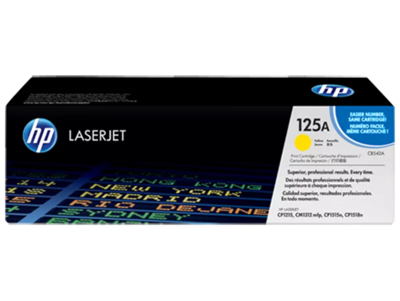 Тонерний катридж HP LaserJet 125A CB542A