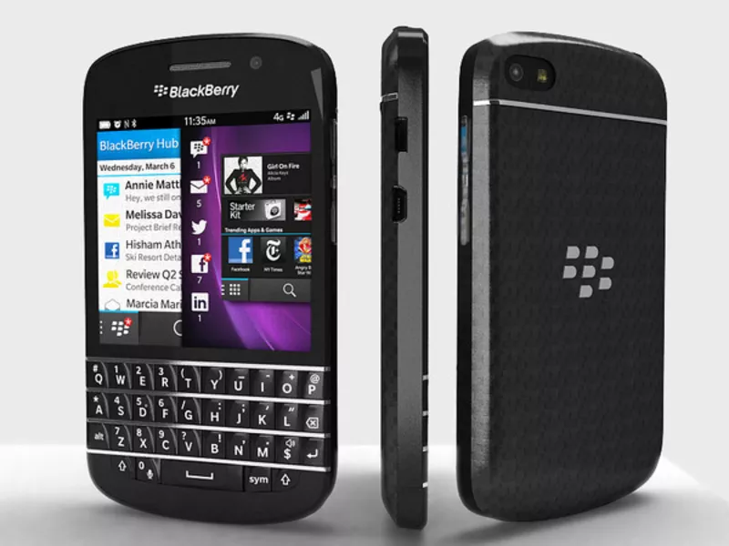 BlackBerry Q10 Новый Гарантия Русская клавиатура