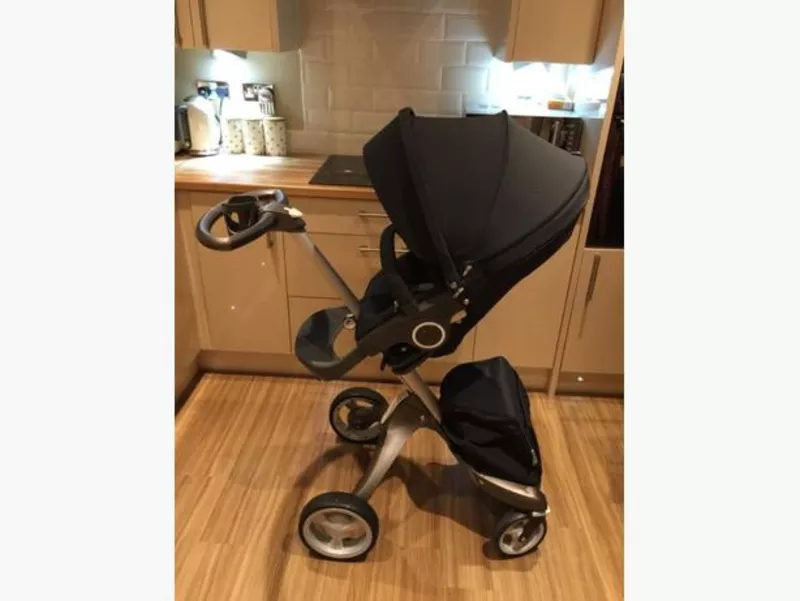 2015 Stokke Xplory V4 коляска с люлькой и автокреслом