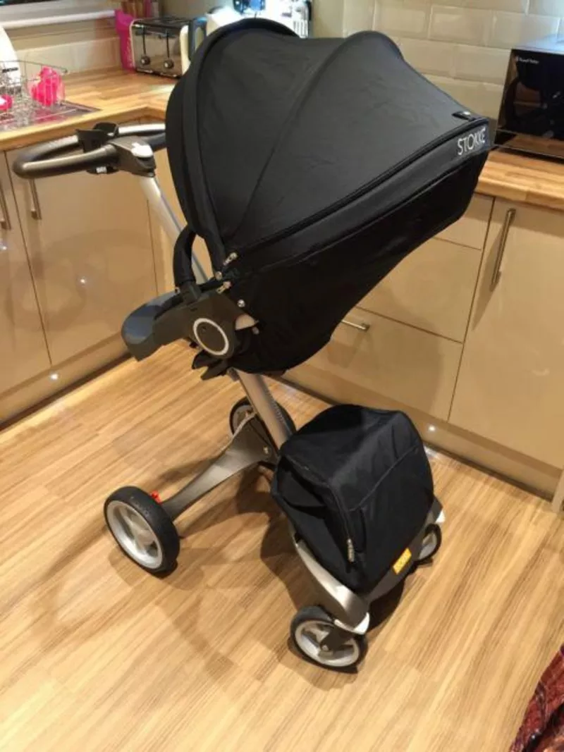 2015 Stokke Xplory V4 коляска с люлькой и автокреслом 2