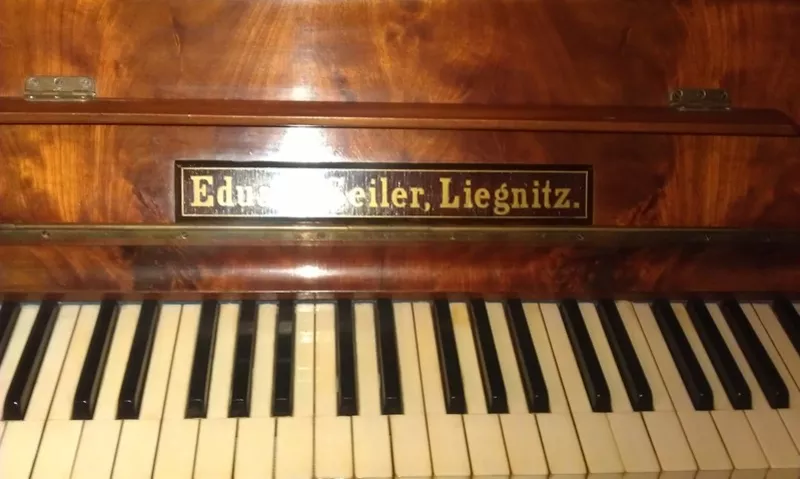 Старинное немецкое пианино 4
