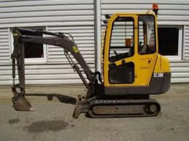 Аренда мини экскаватора Киев и Киевская область недорого 4