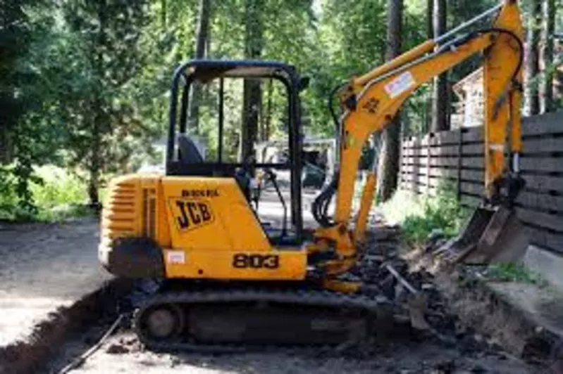 Аренда мини экскаватора Киев и Киевская область недорого 5