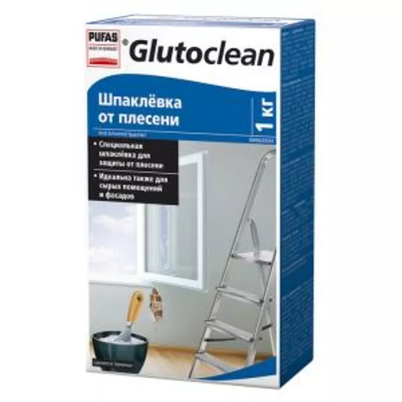 Шпаклевка от плесени Glutoclean Pufas (1 кг.)