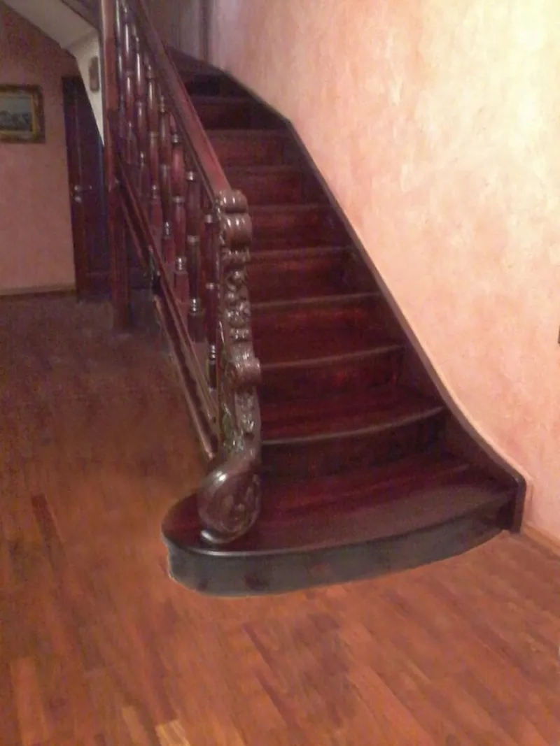 Реставрация деревянных лестниц 3