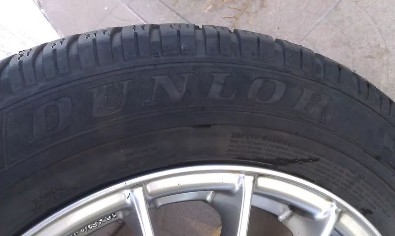 Продам диски RW (Racing Wheels) R15 с зимней резиной Dunlop 195/65 R15 4